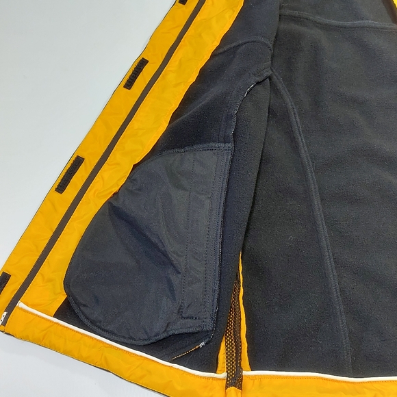 NWOT Killtec Technical Outdoor Fleece Lined Black Yellow Vest, 8 - Picture 10 of 10